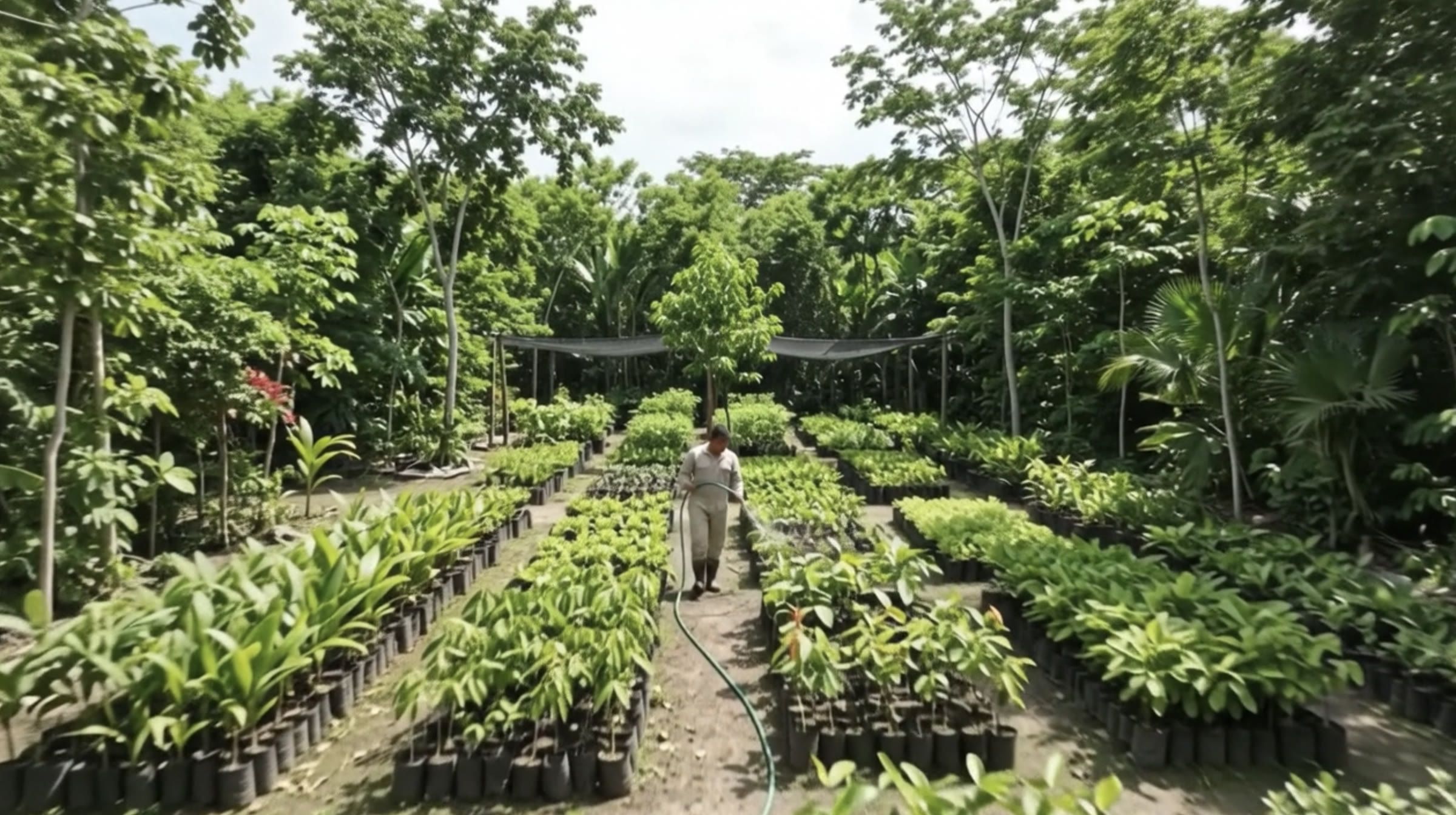 Laboratorio e invernaderos de La Comuna